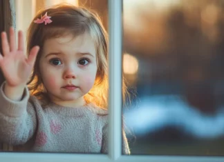 Every day and night, the little girl across the street waved at me — what I discovered when I finally investigated her house took my breath away
