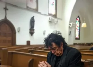 Old beggar with amnesia