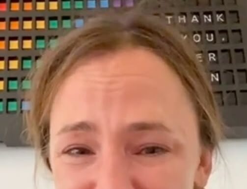 Our thoughts and prayers go out to Jennifer Garner