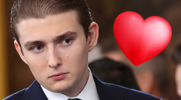 Barron Trump has a new girlfriend, source claims