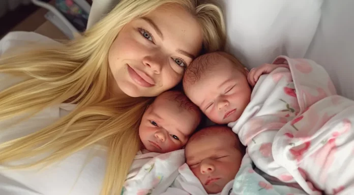 When my husband saw our triplets he told me to leave them at the hospital
