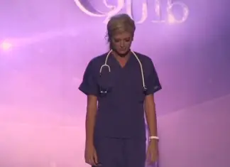 Video: Miss America contestant steps onstage in nursing scrubs. But when she looks up? My heart STOPPED!