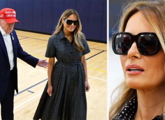 Melania Trump sparks wild ‘body double’ conspiracy theory with sunglasses on Election Day