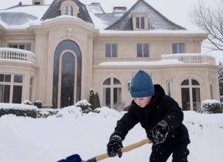 Neighbor refused to pay my son for shoveling snow