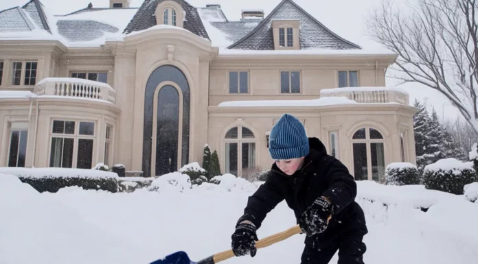 Neighbor refused to pay my son for shoveling snow