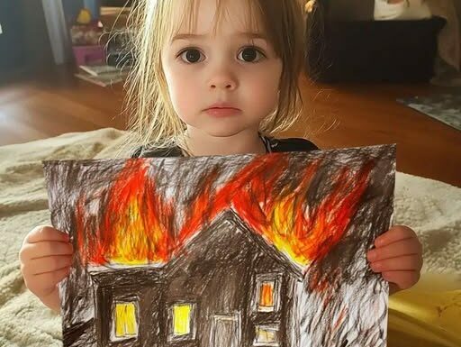 My 4-year-old’s dark drawings revealed a truth that changed everything
