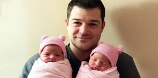 I went to pick up my wife and newborn twins from the hospital