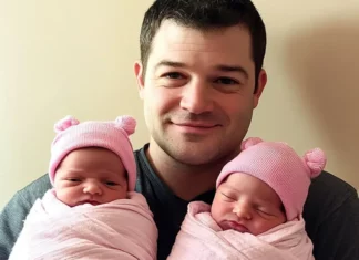 I went to pick up my wife and newborn twins from the hospital