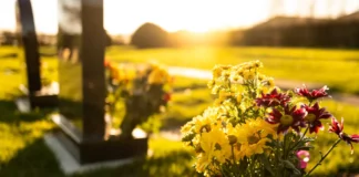 A boy discovers an envelope with his name at the grave of his adoptive mother