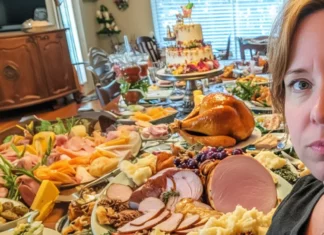 I prepared a lavish dinner for 20 on my husband’s birthday