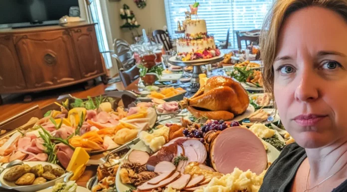 I prepared a lavish dinner for 20 on my husband’s birthday