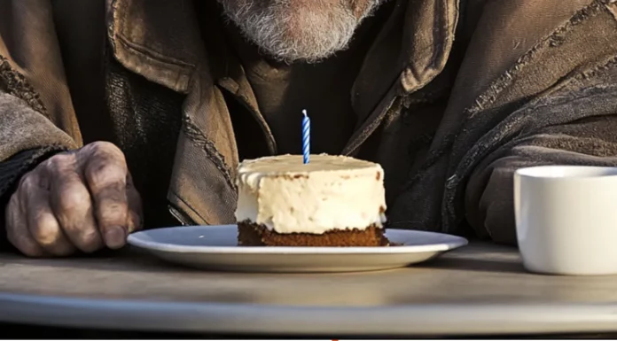 A homeless man asked me for coffee on his birthday -hours later, he was sitting next to me in first class