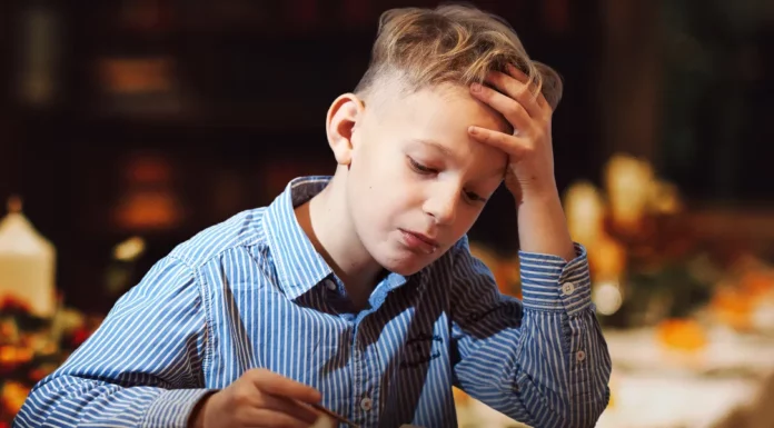 During our Thanksgiving dinner, my son refused to eat