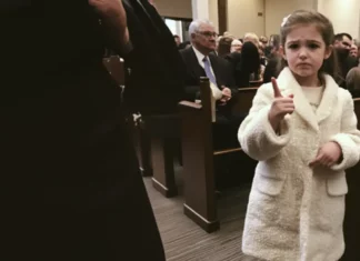 At my wedding, a little girl asked my fiancé, ‘Dad are you going to do to her what you did to mom?’