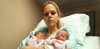 My husband left me the moment he saw our newborn twin daughters