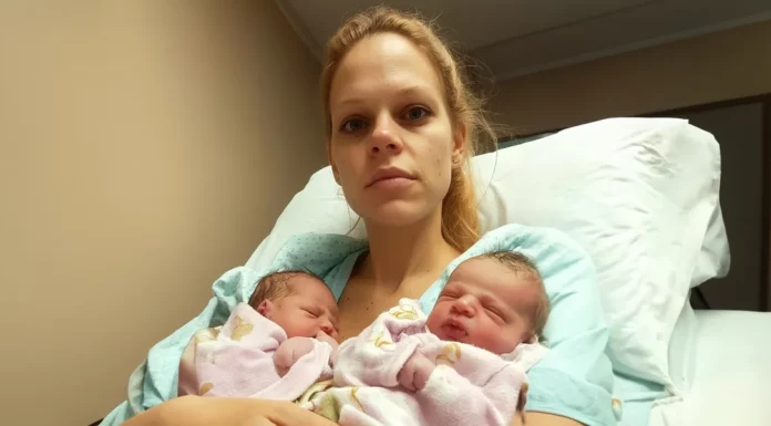 My husband left me the moment he saw our newborn twin daughters