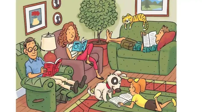 Can You Spot the 6 Hidden Words in This Living Room Image?