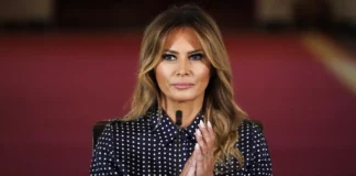 ‘Best dressed First Lady’: Melania Trump turns heads in an ‘elegant’ dress at the inaugural ball