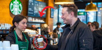Elon Musk overhears a Starbucks worker’s struggles to purchase a gift for her daughter