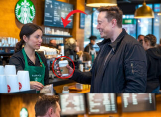 Elon Musk overhears a Starbucks worker’s struggles to purchase a gift for her daughter