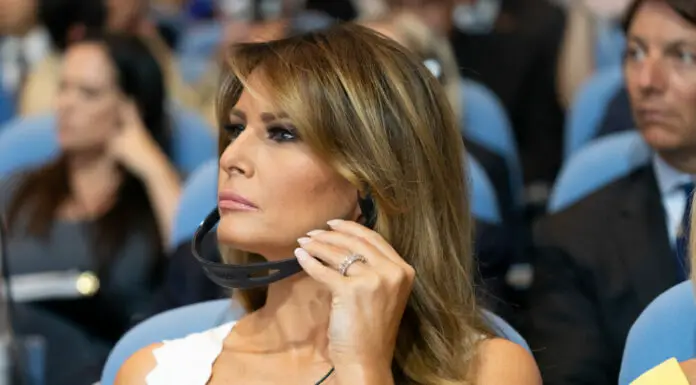 Hidden detail in Melania photo has everybody talking