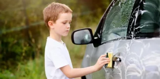 While cleaning the car, my son asked, ‘Why don’t we just use the secret car Daddy drives?’