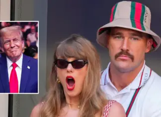 Taylor Swift’s reaction to controversial Donald Trump comment by Travis Kelce ahead of the Super Bowl