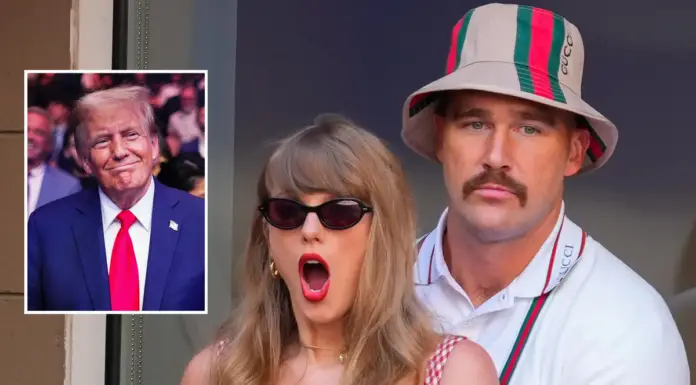 Taylor Swift’s reaction to controversial Donald Trump comment by Travis Kelce ahead of the Super Bowl
