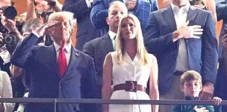 Super Bowl fans divided after brief camera shot captures Donald Trump during anthem