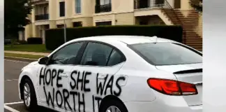 Five words written on my car nearly ended my marriage
