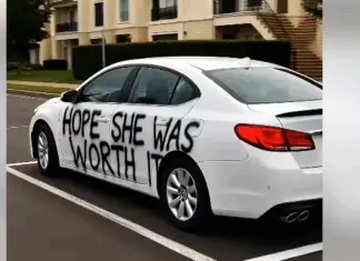 Five words written on my car nearly ended my marriage
