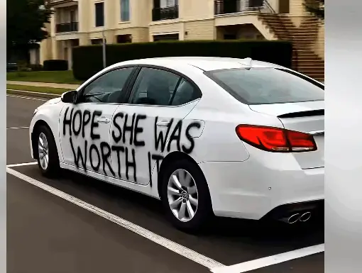 Five words written on my car nearly ended my marriage
