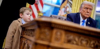 People insist Elon Musk’s 4-year-old son called out President Trump
