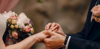 Before I said ‘I do’ my son yelled, ‘Dad, wait! Look at her shoulder!’