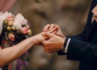 Before I said ‘I do’ my son yelled, ‘Dad, wait! Look at her shoulder!’