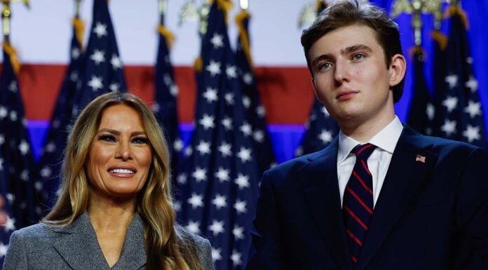 Melania Trump prepared to ‘fiercely’ defend son Barron