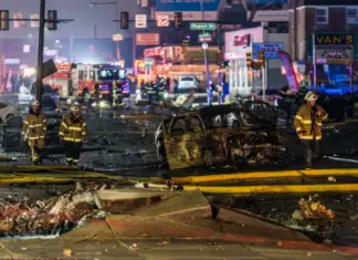 Operator of Philadelphia plane crash gave chilling statement after disaster as all onboard feared dead