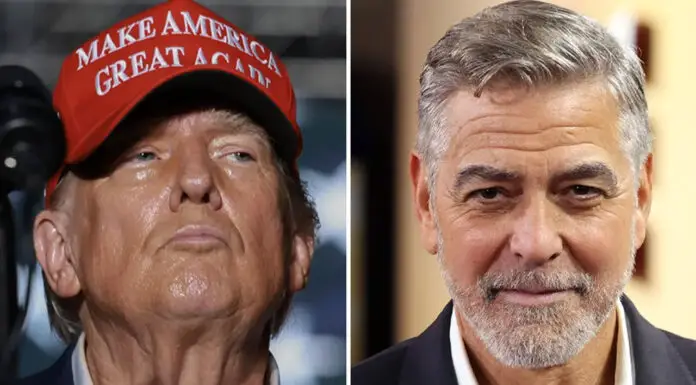 George Clooney calls out Trump on 60 Minutes, but the president doesn’t hold back