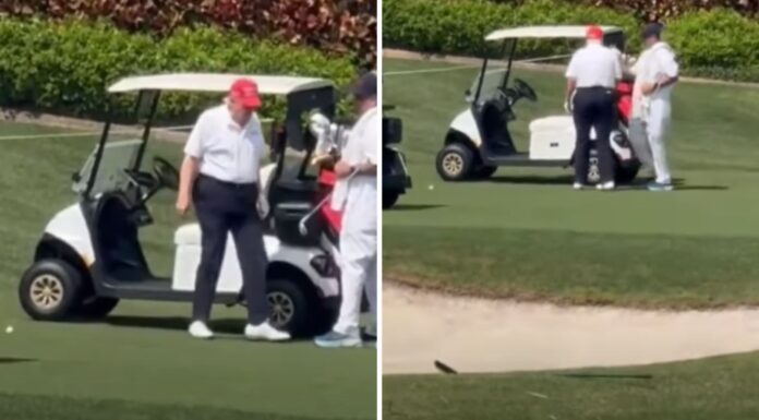 ‘What’s going on with Trump’s legs?’