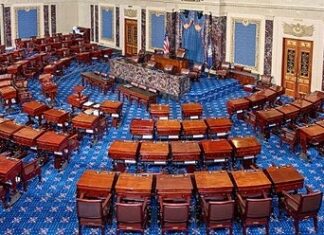 Two Republicans turn against Trump as Senate votes 52-46