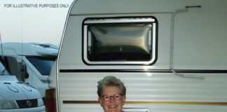 Our grandma lived in an old trailer for many years