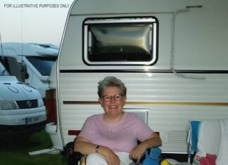 Our grandma lived in an old trailer for many years