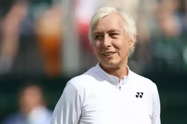Tennis legend Martina Navratilova shared her feelings over a controversy at the Cherry Blossom tournament in the United States when fencer Stephanie Turner took a knee in protest and refused to compete against a trans athlete