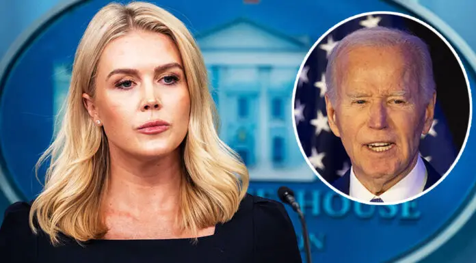 Karoline Leavitt sparks outrage with ‘disgusting’ comment about Joe Biden