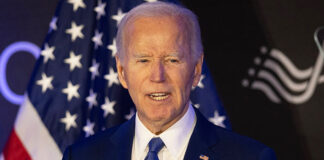 Biden returns to stage with brutal warning for Trump and Musk