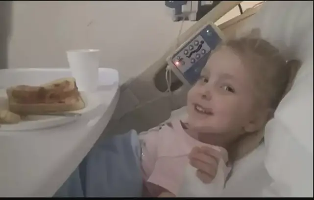 Four-year-old Marnie Moore was left unconscious after she and her sister were having slushy drinks.