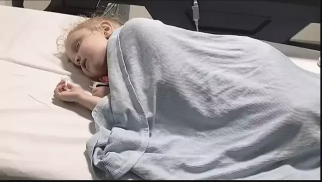 Four-year-old Marnie Moore was left unconscious after she and her sister were having slushy drinks.
