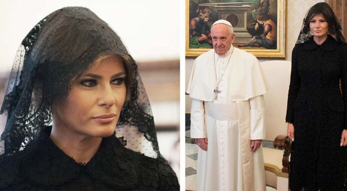 Looking back at Pope Francis’ ‘awkward’ meeting with Melania Trump
