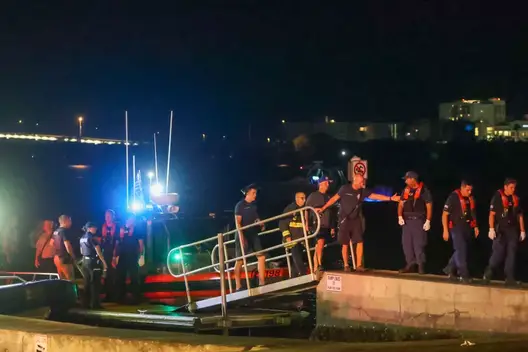 Boat crashes into the Clearwater Ferry in Clearwater, Florida, leaving one person dead and at least twelve injured.