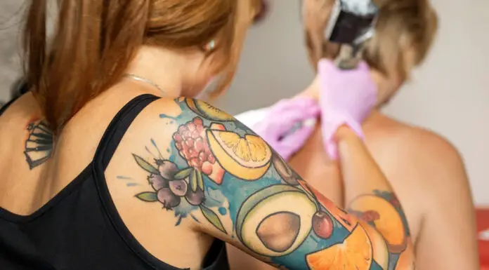 Grandmother reveals what she looked like before full body tattoos